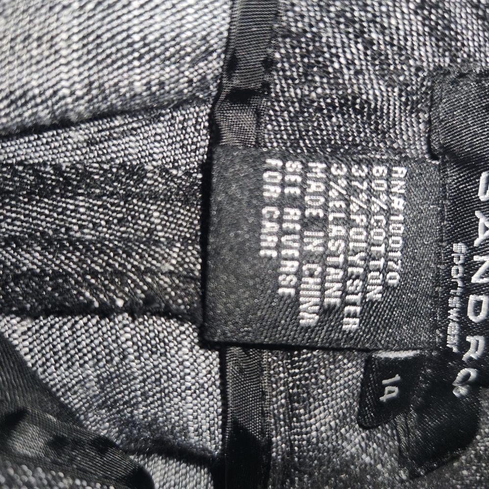 Sandro‎ Women's Charcoal Textured Pants - Picture 4 of 4